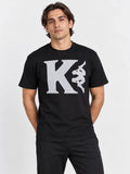Remera Kappa Authentic Mally Negro — vista principal