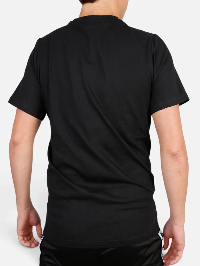 Remera Kappa Authentic Monthy Negro-Beige