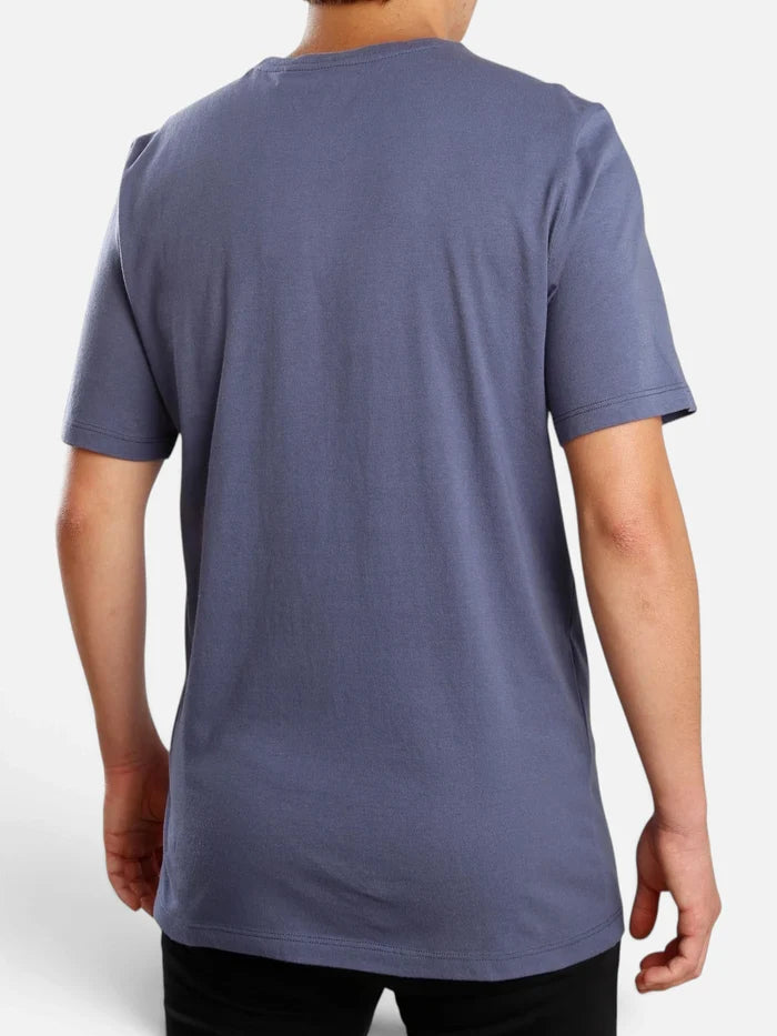 Remera Kappa Logo Avera T-Shirt Azul Marine
