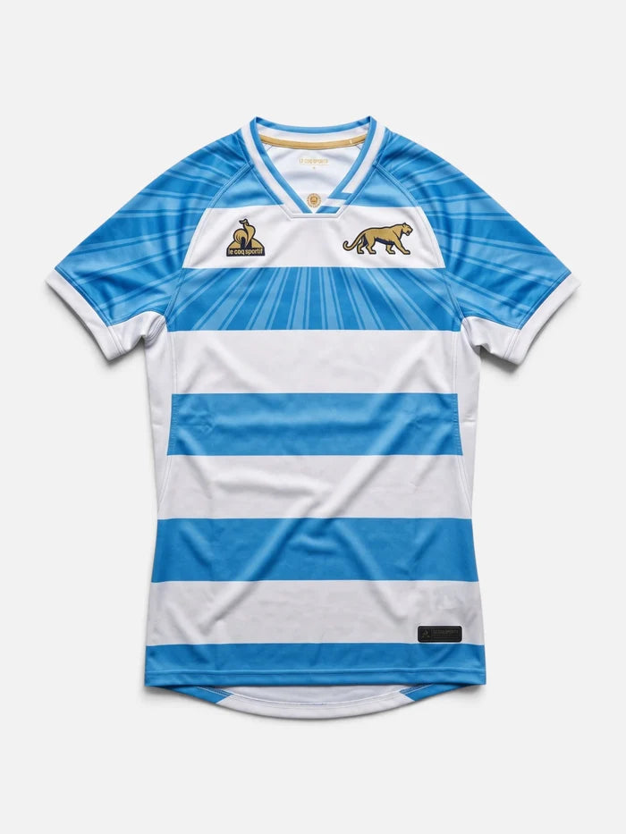 Remera Le Coq Sportif Pumas Xv Maillot Match 26 Sp Hom Celeste