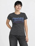 Remera Thrasher Purple Flame Mujer Gris Oscuro — vista principal