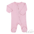 Ribbed Sleepsuit - Dusty Pink (0-3m) (PK6) - SS4600-DP-03
