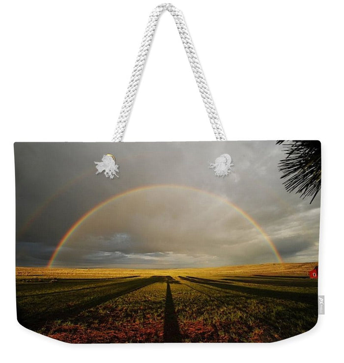 Right Time Right Place Weekender Tote bag
