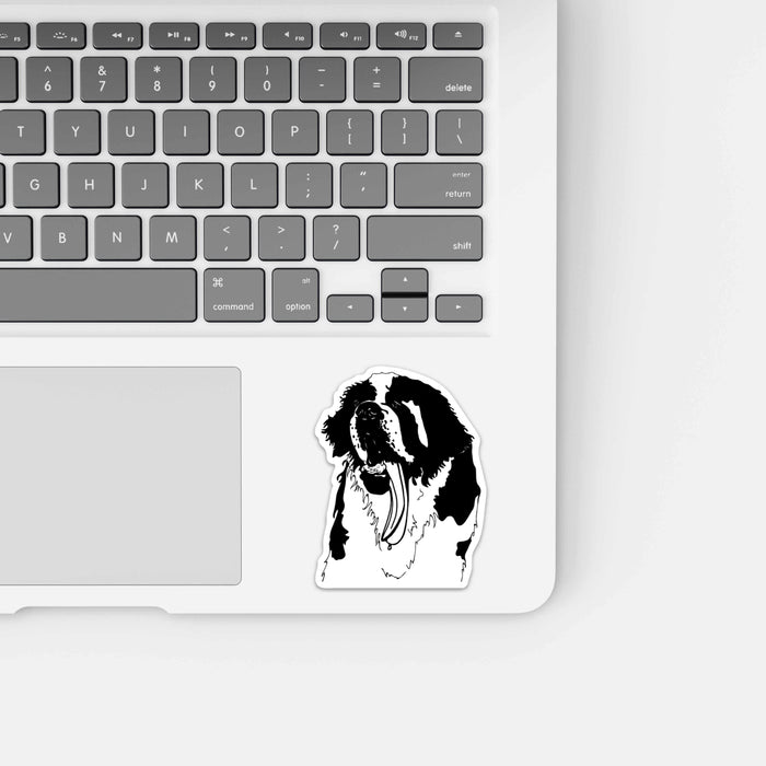 PinkPolish Design Stickers "Saint Feeling the Heat" Vinyl Die Cut Sticker