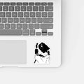 PinkPolish Design Stickers "Saint Pup" Vinyl Die Cut Sticker