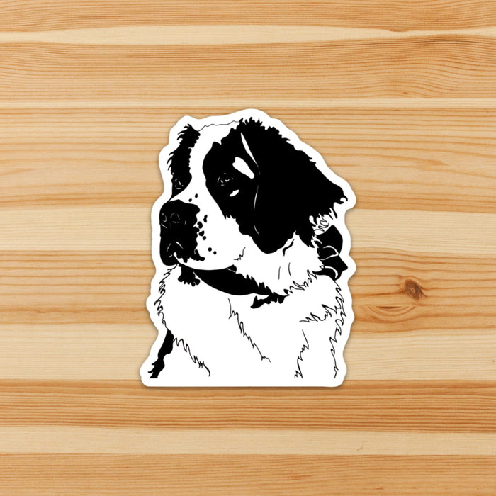 PinkPolish Design Stickers "Saint Pup" Vinyl Die Cut Sticker