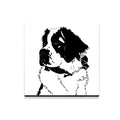 PinkPolish Design Magnets "Saint Pup" Wood Refrigerator Magnet