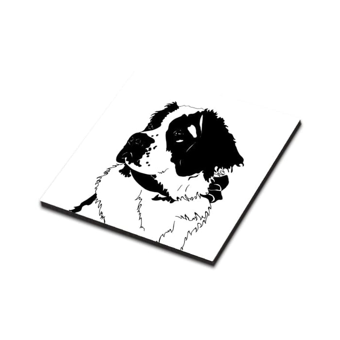 PinkPolish Design Magnets "Saint Pup" Wood Refrigerator Magnet