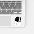 PinkPolish Design Stickers "Saint Stoic" Vinyl Die Cut Sticker
