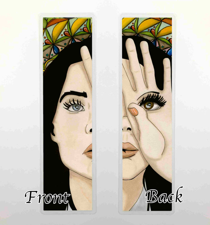PinkPolish Design Bookmarks "Sight", 2-Sided Bookmark