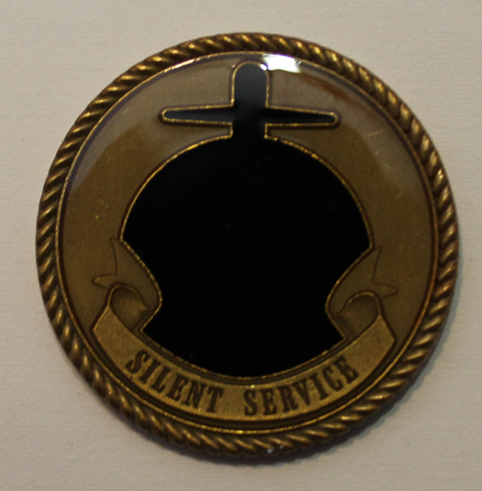 Silent Service Submarine / Sub Pride Runs Deep Navy Challenge Coin