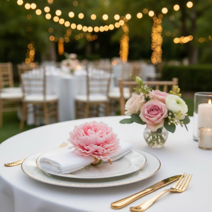 Outdoor Place Setting Detail