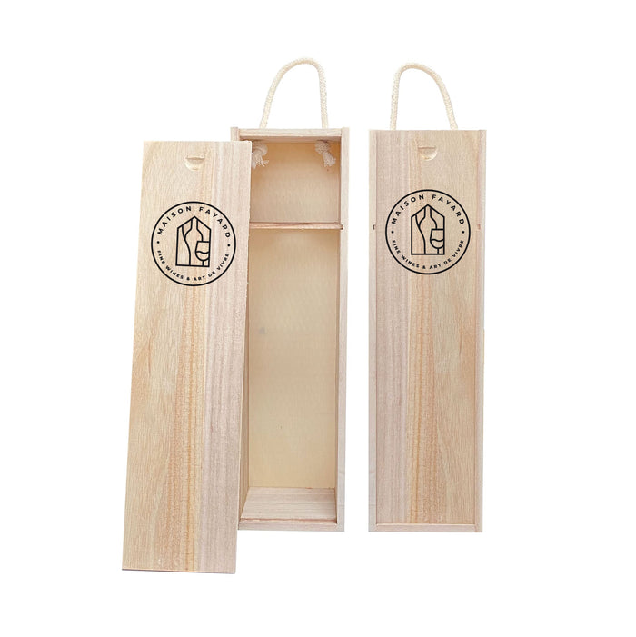 Single Bottle Maison Fayard Wooden Gift Box
