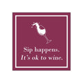 Sip Happens • Beverage Napkins