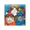 Ski Cats • Beverage Napkins