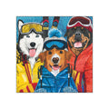 Ski Dogs • Beverage Napkins
