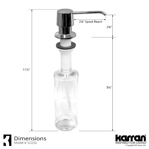 SD25C Dimensions