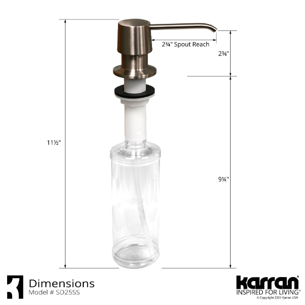 SD25SS Dimensions