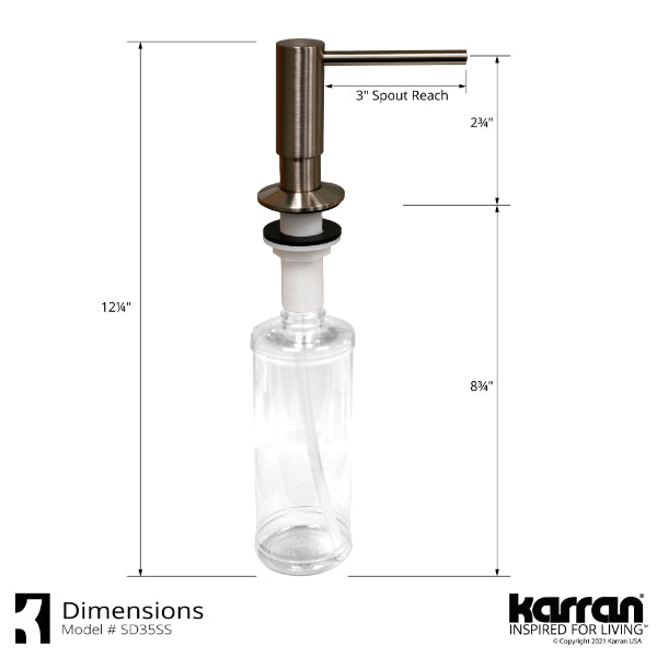 SD35SS Dimensions