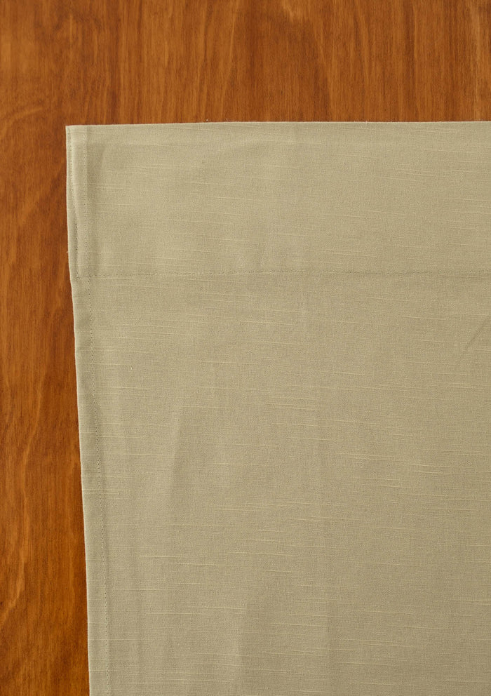 Solid Herb Green 100% cotton Fabric - Room darkening - Green