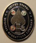Special Operations Command SOCOM / Navy SEAL Chief's Mess Challenge Coin