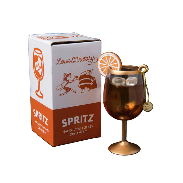 Spritz Cocktail Christmas Ornament