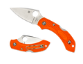 Spyderco Dragonfly 2 - Orange FRN - Plain Edge - C28POR2 - SNK/WTO - Home Office
