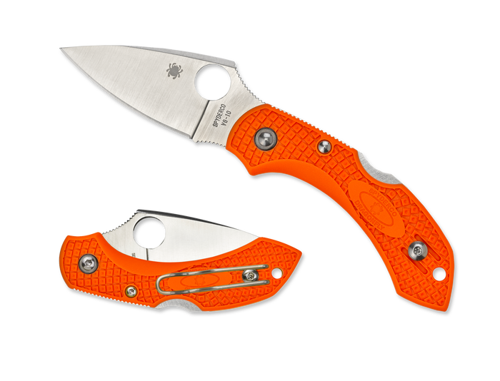 Spyderco Dragonfly 2 - Orange FRN - Plain Edge - C28POR2 - SNK/WTO - Home Office