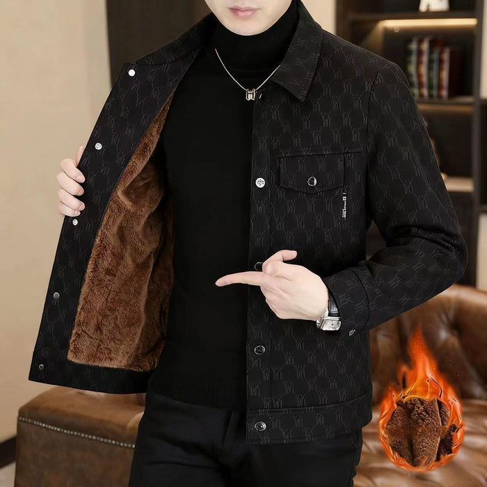 Stand-up Collar Casual High-end Wool Coat