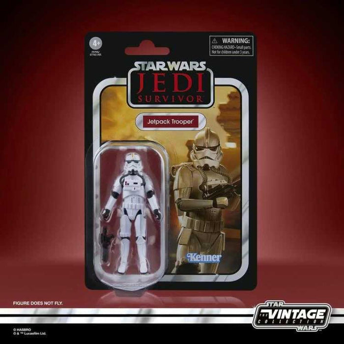 Star Wars Vintage Jedi Survivor Jetpack Trooper Action Figure