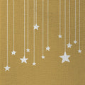 Stars on Canvas, gold • Embossed Lunch Napkins