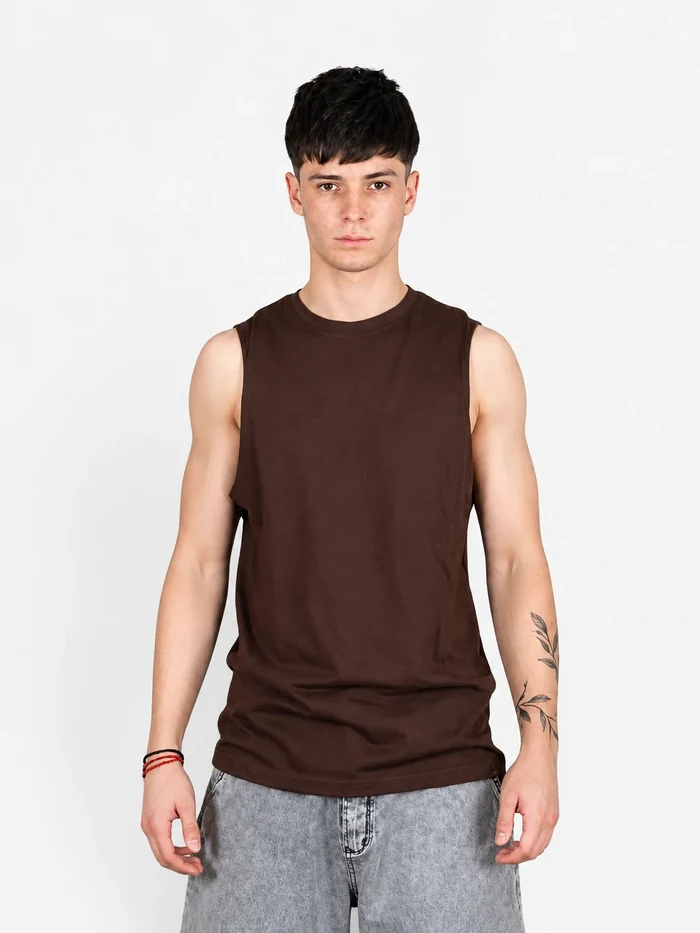 Sudadera NTF Basic Marron