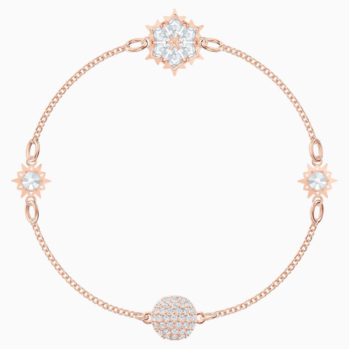 SWA REMIX:STRAND SNOWFLAKE CZWH/ROS M