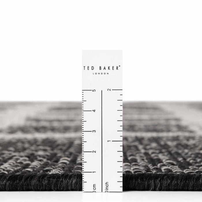 Rug with a ruler for scale, featuring the Ted Baker London brand.