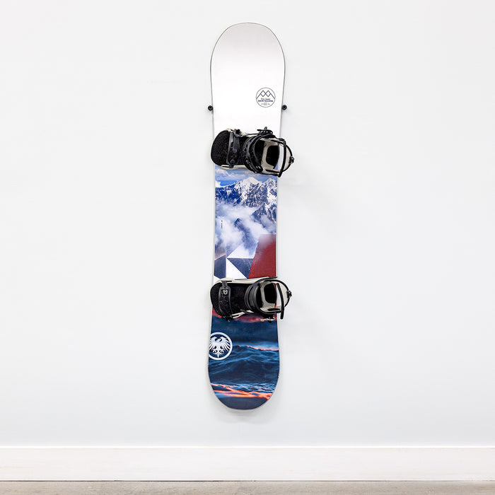 The Cinch Snowboard Display | Floating Rack | 2 Boards