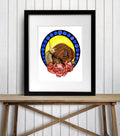 PinkPolish Design Art Prints "Tiny Home" Watercolor Painting: Art Print