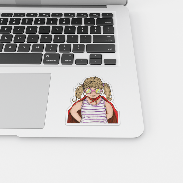 PinkPolish Design Stickers "To the Rescue" Vinyl Die Cut Sticker