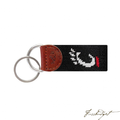 University of Cincinnati Needlepoint Key Fob-Fussbudget.com