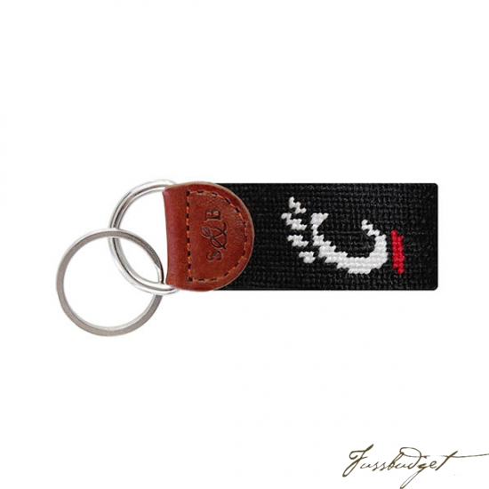 University of Cincinnati Needlepoint Key Fob-Fussbudget.com