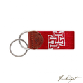 University of Houston Needlepoint Key Fob-Fussbudget.com
