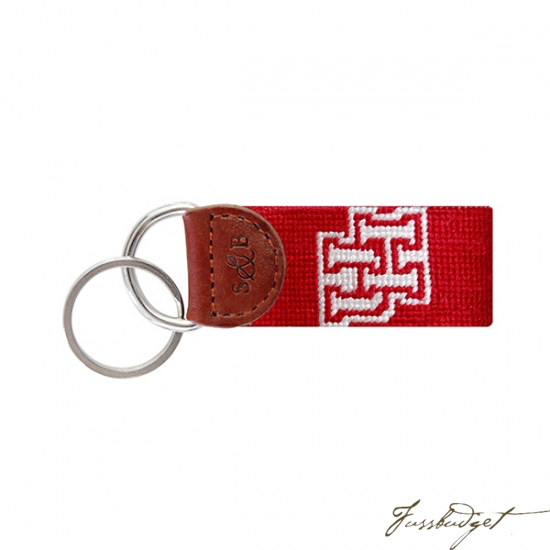 University of Houston Needlepoint Key Fob-Fussbudget.com