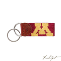 University of Minnesota Needlepoint Key Fob-Fussbudget.com