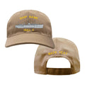 U.S. Navy Custom Ship Cap - Coyote - Hunley Sub Tender Hats and Caps