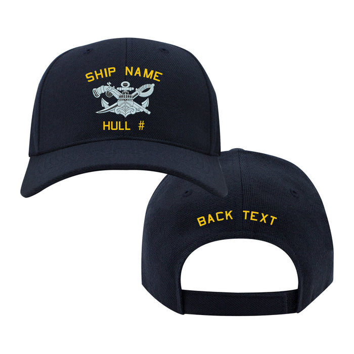 U.S. Navy Custom Ship Cap - SWCC Senior Hats and Caps