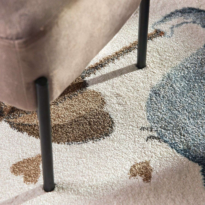 Kids Round Walk like an Elephant Rainy Rug, sound-absorbing, easy to clean| THE RUGS