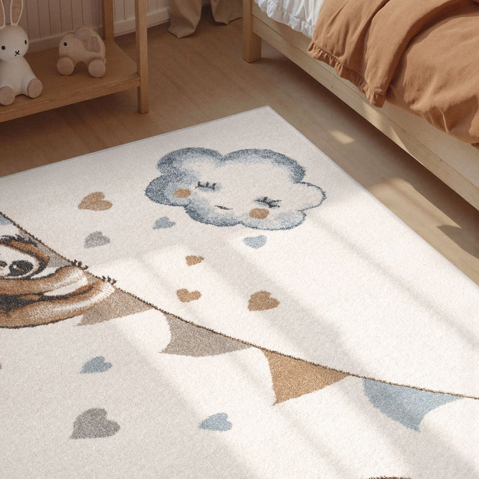 Kids Walk like an Elephant Rainy Party Rug, Heat-insulating, Soft pile | THE RUGS