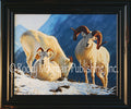 Warm Winters Day – Framed Giclee Canvas by Tom Mansanarez