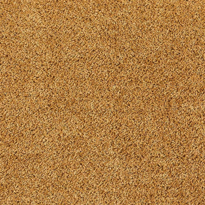 Washable Ochre Shaggy Rug |Stain-Resistant & Family-Friendly
