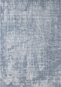 Machine Washable Flatweave Rug Striped Blue