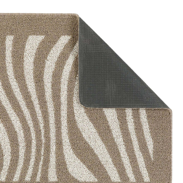 Waves Patterned Washable Mat and Runner Non-Slip | THE RUGS